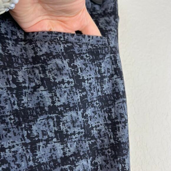 Betabrand Abstract Print Pull On Stretch Dress / Yoga Straight Pants Size Small - Picture 4 of 8